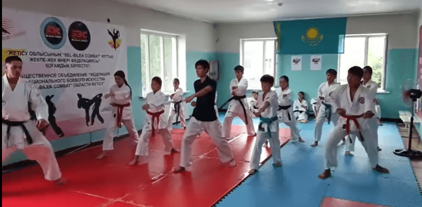 Ұлттық жекпе-жек өнері жаттығу